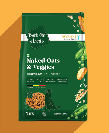 Naked Oats & Veggies - Medium and Large Breed and Mini and Small Breed